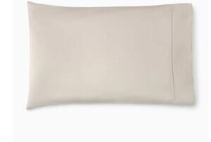 Sferra Giotto 734 Long Staple Cotton Sateen Pillowcases Cases Set Bone STD